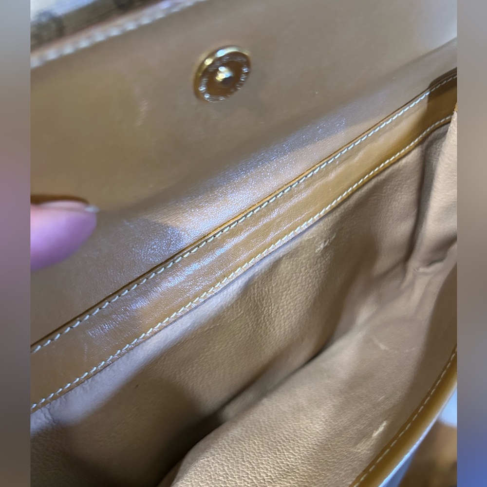 Gucci Round Canteen Crossbody Bag Vintage Rare Micro GG Circle Messenger XL - Picture 17 of 17